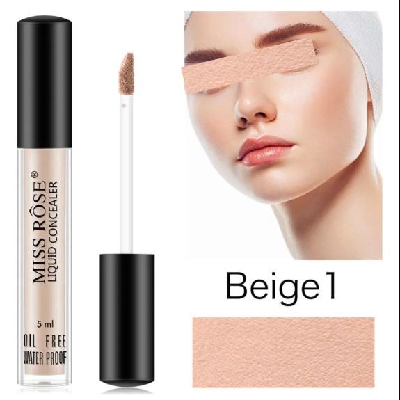 Miss Rose 3PC Regular Deal – Silk Foundation, Concealer & Blender Set | Smooth, Long-Lasting Makeup Finish