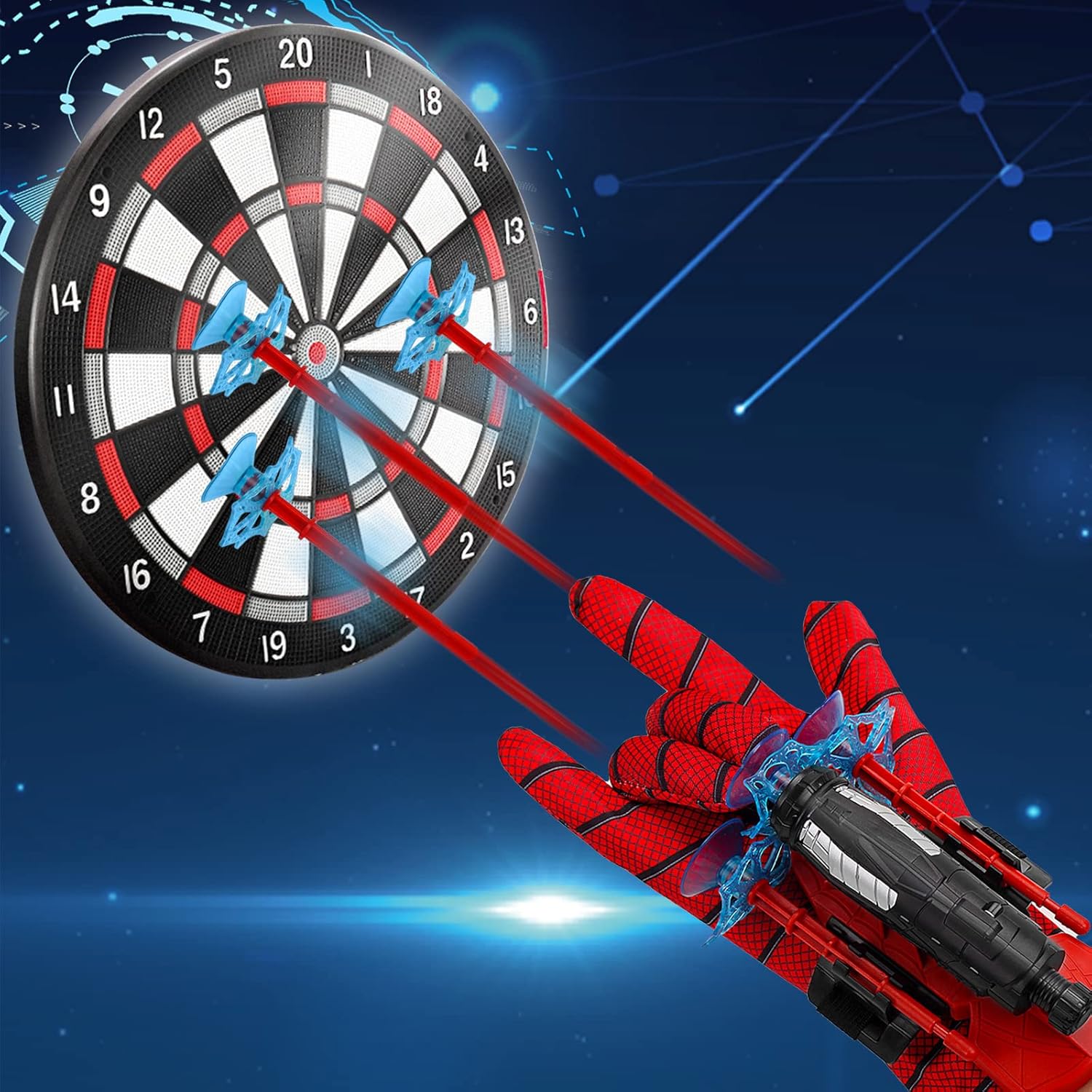 Spider-Man Wrist Shooter Transmitter Set – Fun Action Toy for Kids (Multicolour)