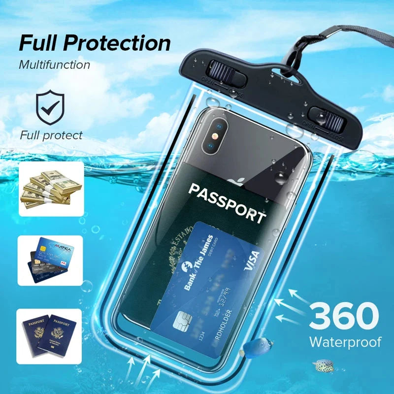 Waterproof Mobile Cover – Ultimate 360° Protection for Your Phone
