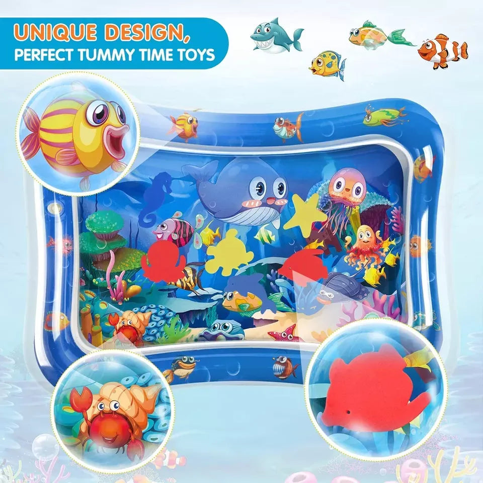 Inflatable Water Play Mat – Premium Baby Toy for Infants & Toddlers (3–24 Months)