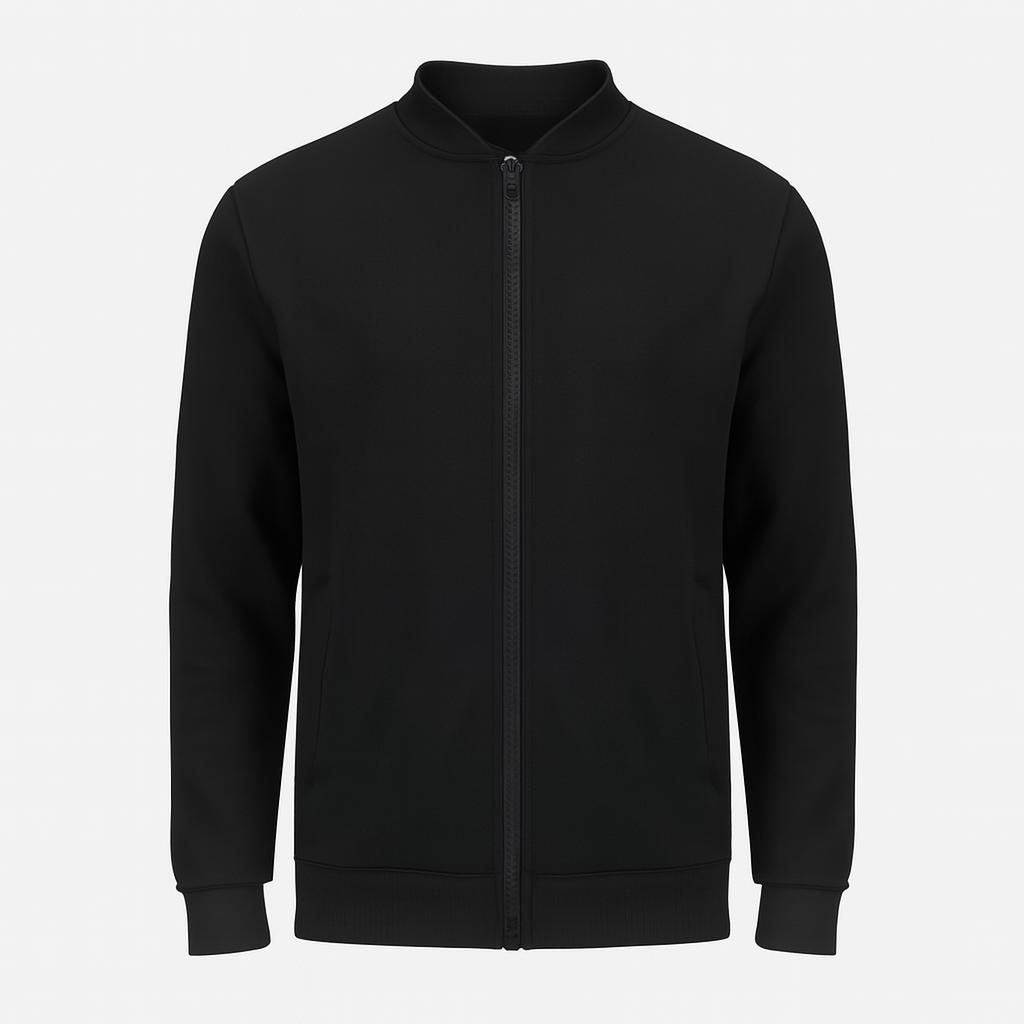 Men’s Premium Zipper Jacket – French Fleece | Smart & Comfortable Outerwear