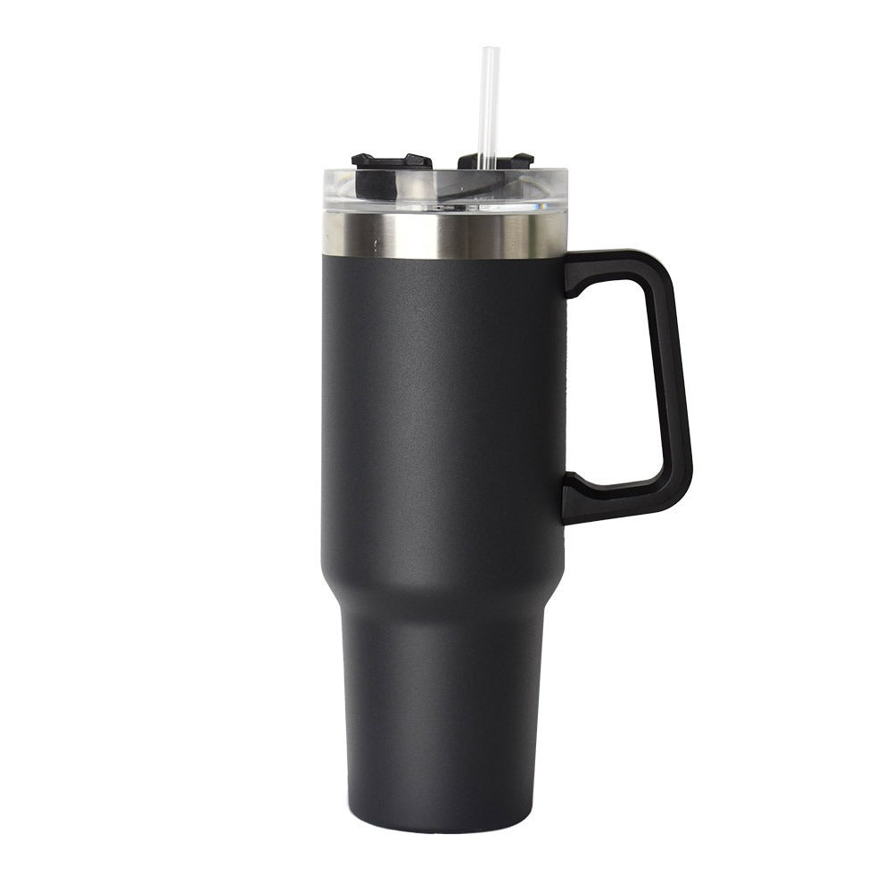 Stanley 40oz (1200ml) Stainless Steel Vacuum Insulated Tumbler with Straw – Premium Travel Mug (Random Colors)