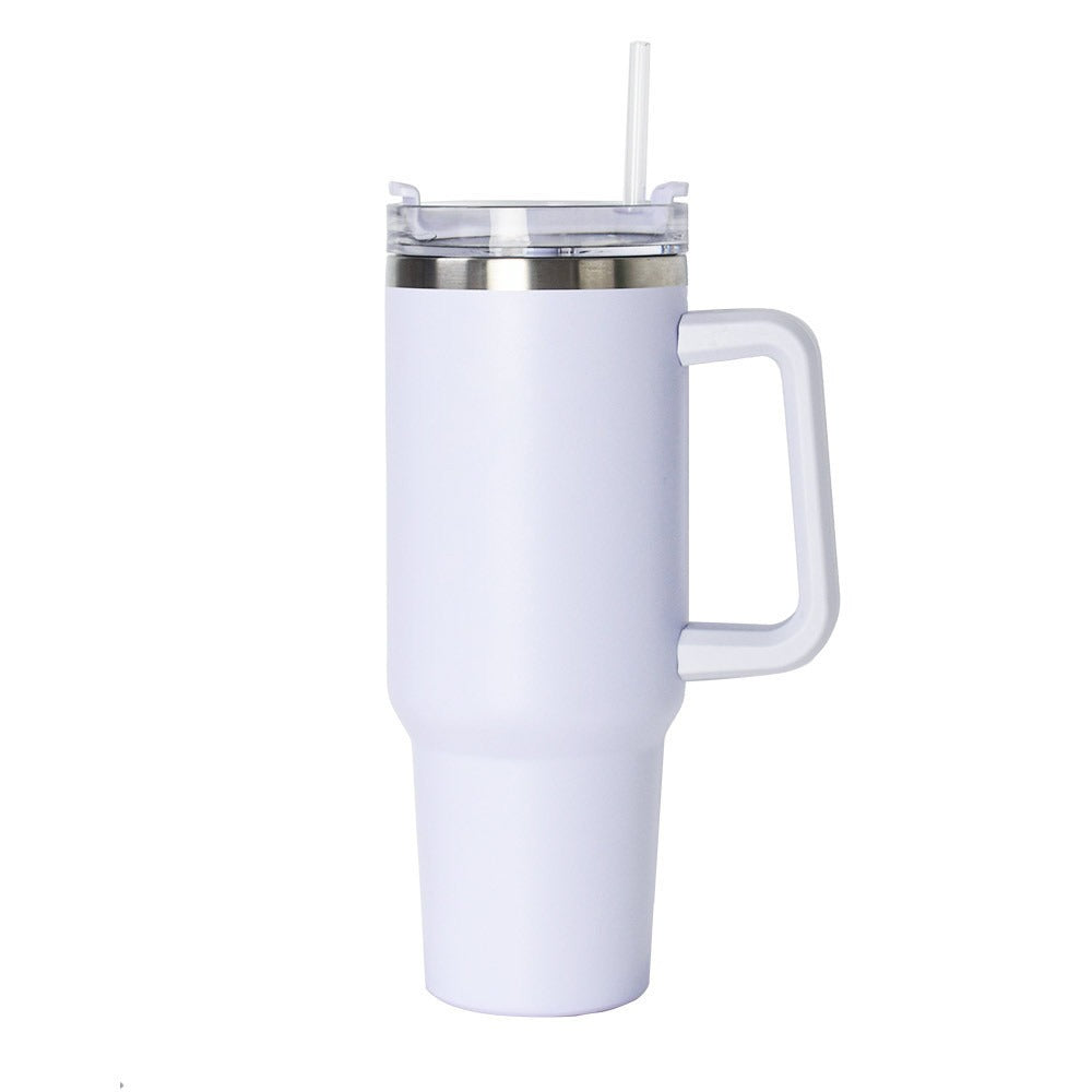 Stanley 40oz (1200ml) Stainless Steel Vacuum Insulated Tumbler with Straw – Premium Travel Mug (Random Colors)