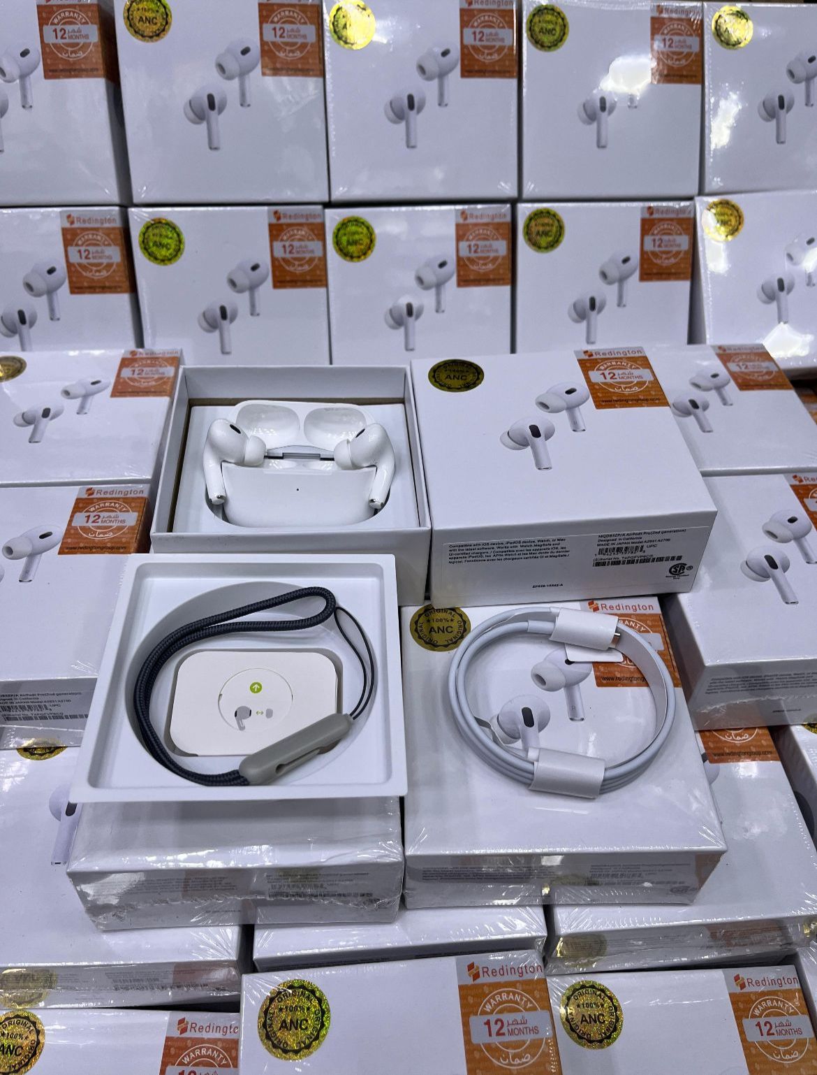 AirPods Pro 2 (Copy) – Wireless Bluetooth Earbuds with Charging Case | Premium Sound (White, Rs.1499)