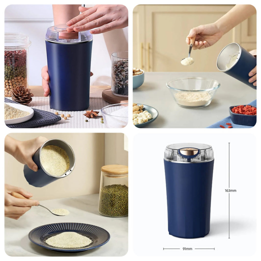 Electric Spice Grinder – Powerful & Portable Kitchen Essential